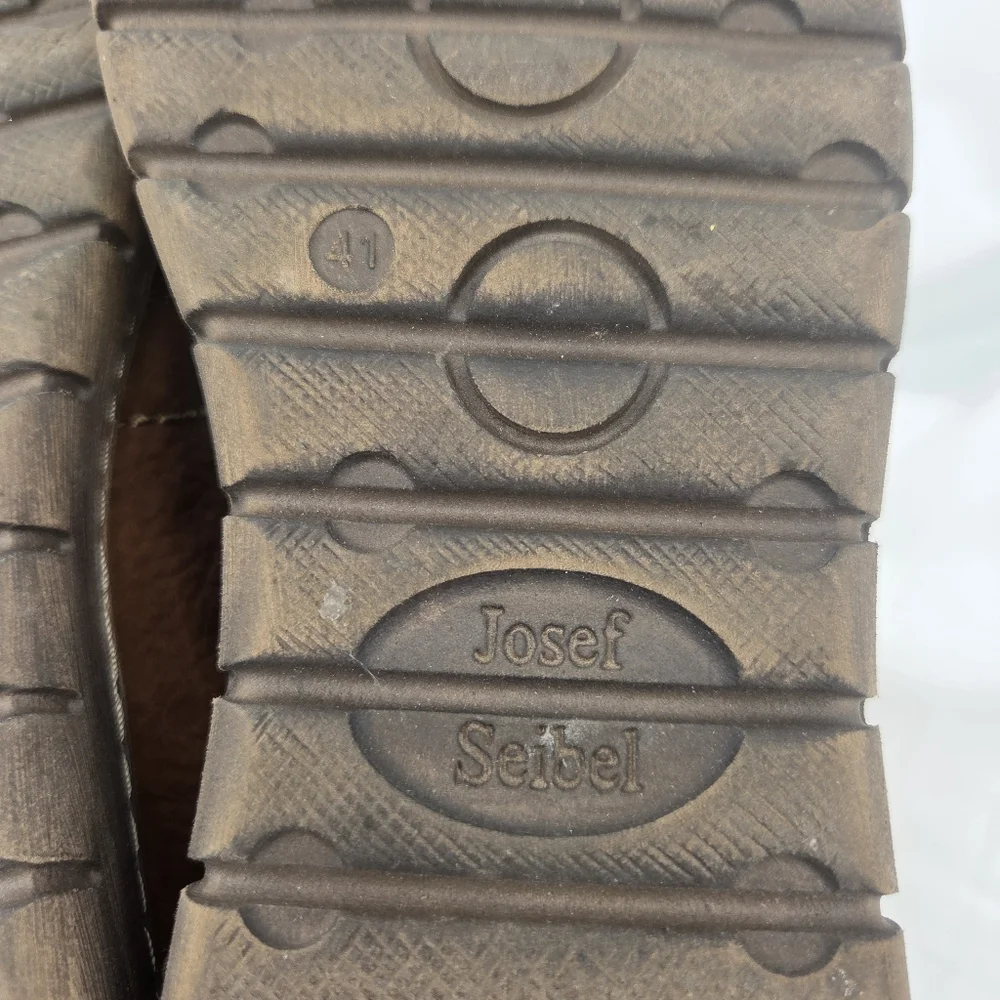 Josef Siebel women's Fergey 20 Brown Suede shoes sz 41 - Picture 9 of 13